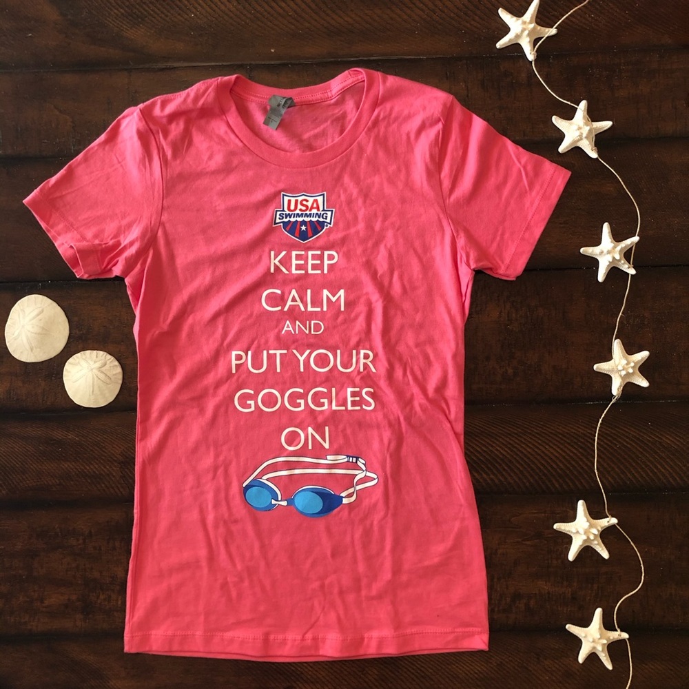 BRAND NEW USA Swimming Tee